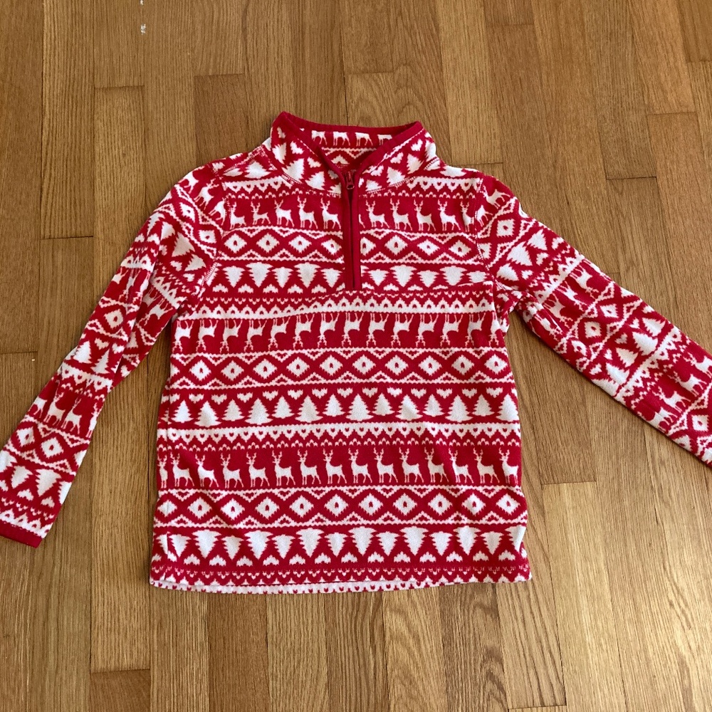Holiday fleece